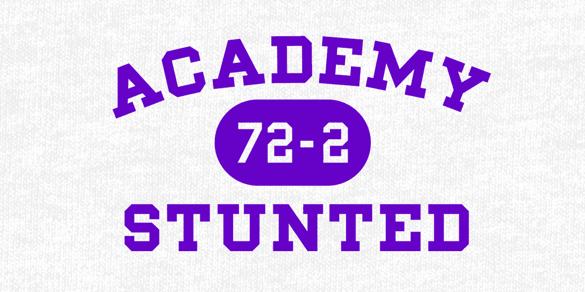 Academy Font Poster