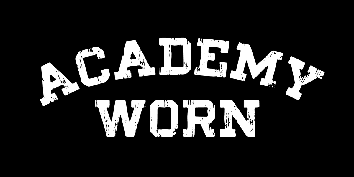 Academy Font Poster