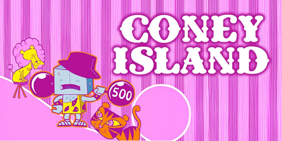 Coney Island Font Poster
