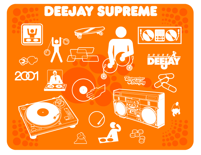 Deejay Supreme Font Poster