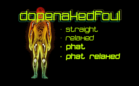 Dopenakedfoul Font Poster