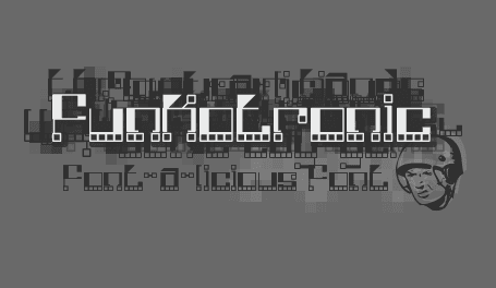 Funkotronic Font Poster