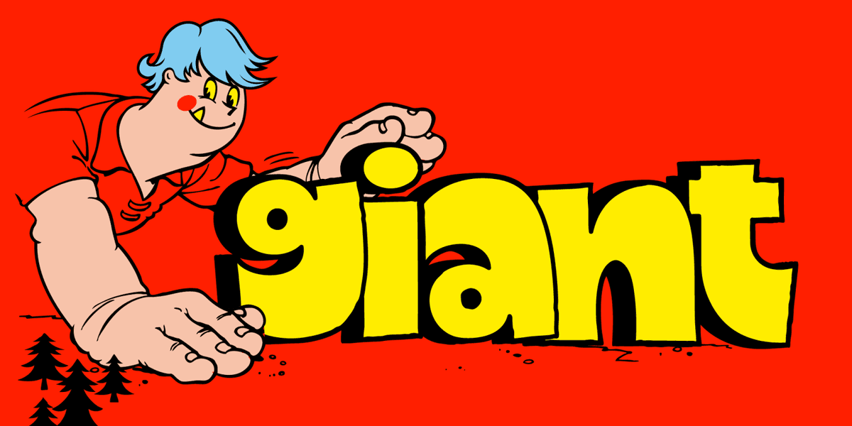 Giant Font Poster