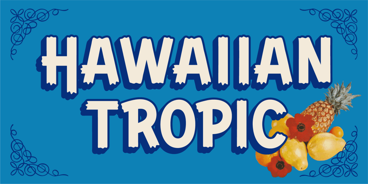 Kahuna Font Poster