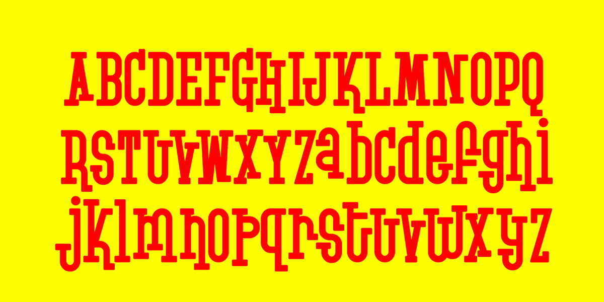 Krupke Font Poster