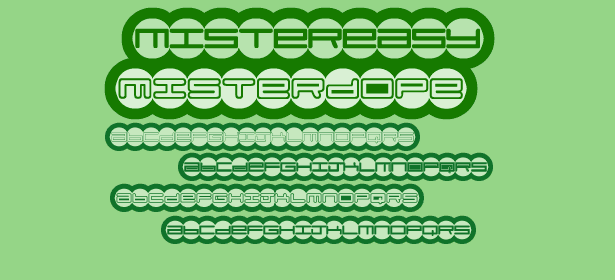 Mister Font Poster