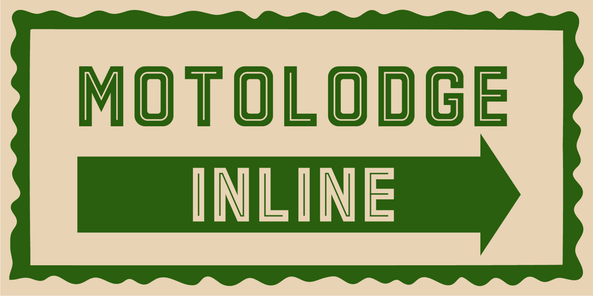 Motolodge Font Poster