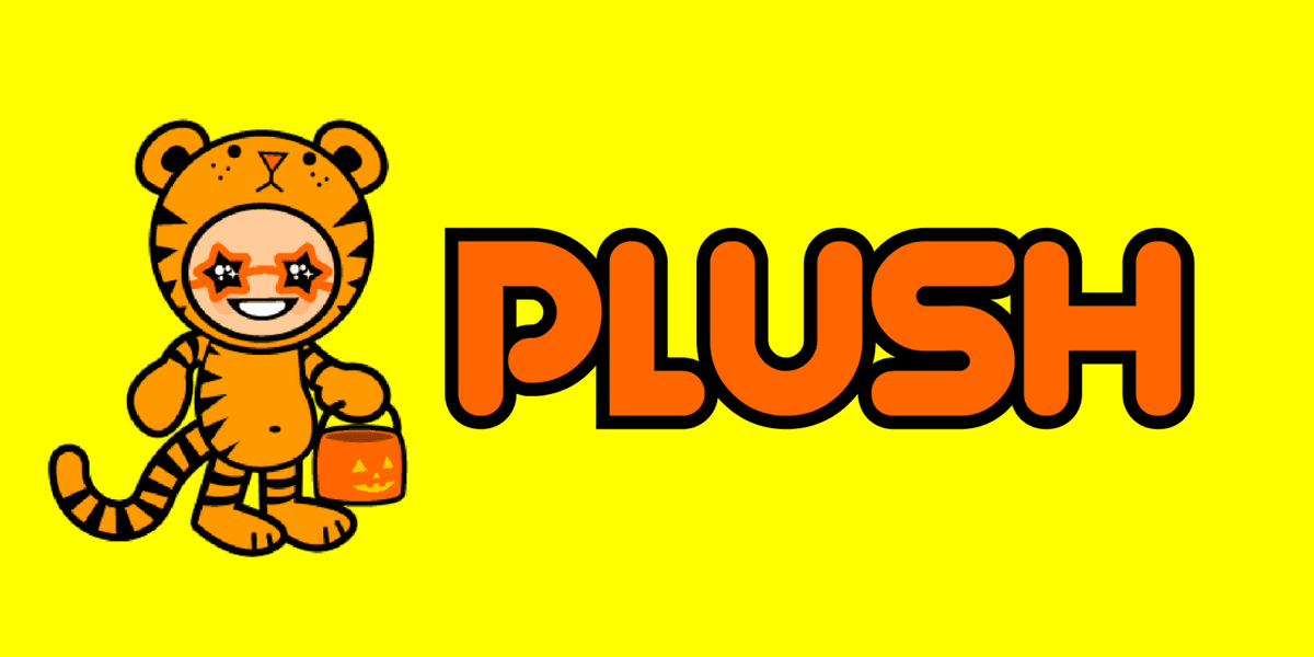 Plush Regular Font Poster