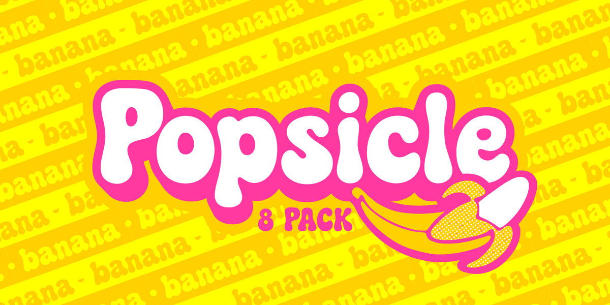 Poochie Font Poster