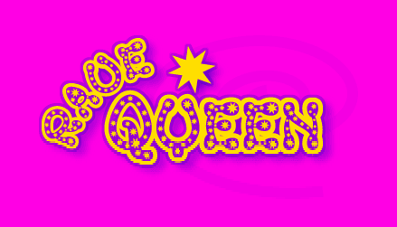 Rave Queen Font Poster
