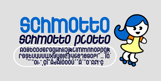 Schmotto Font Poster