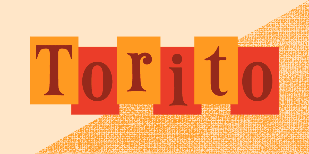 Torito Font Poster