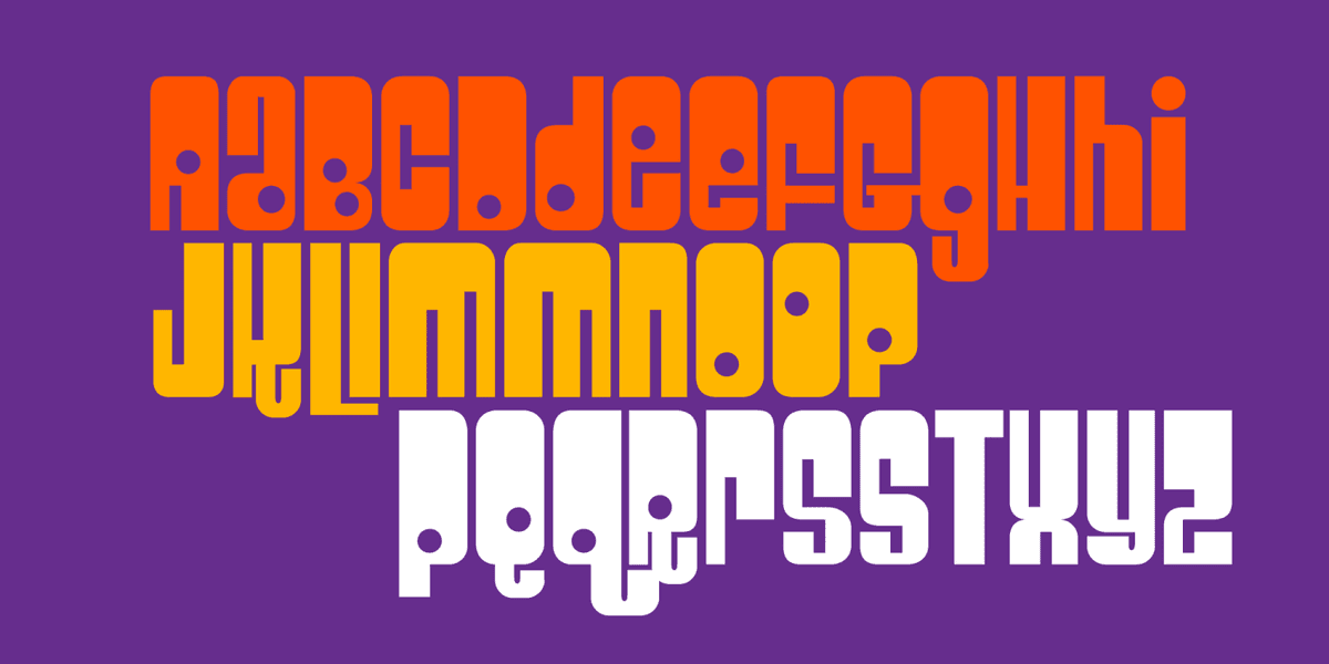 Velcro Font Poster