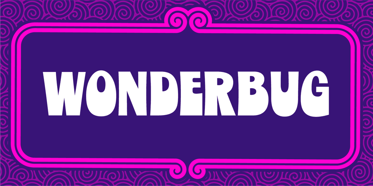 Wonderbug Font Poster