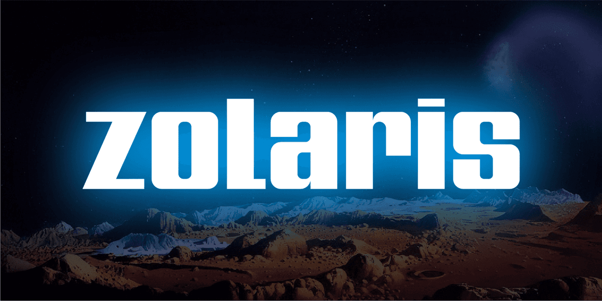 Zolaris Font Poster