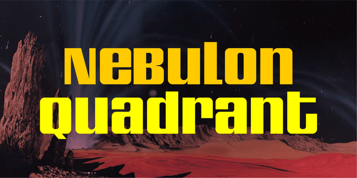 Zolaris Font Poster